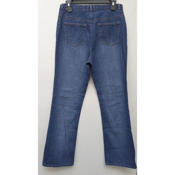 Old Navy Maternity Jeans Boot Cut Adjustable Belly Panel Stretch Denim Size S - Picture 10 of 10